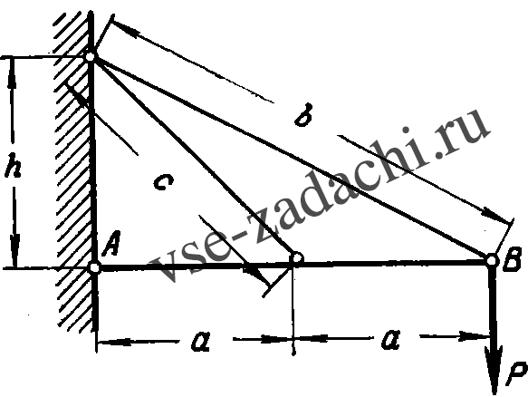 Задача 5-1-4-50 | Сопротивление материалов