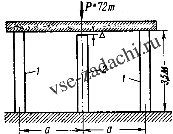 Задача 5-1-4-55 | Сопротивление материалов