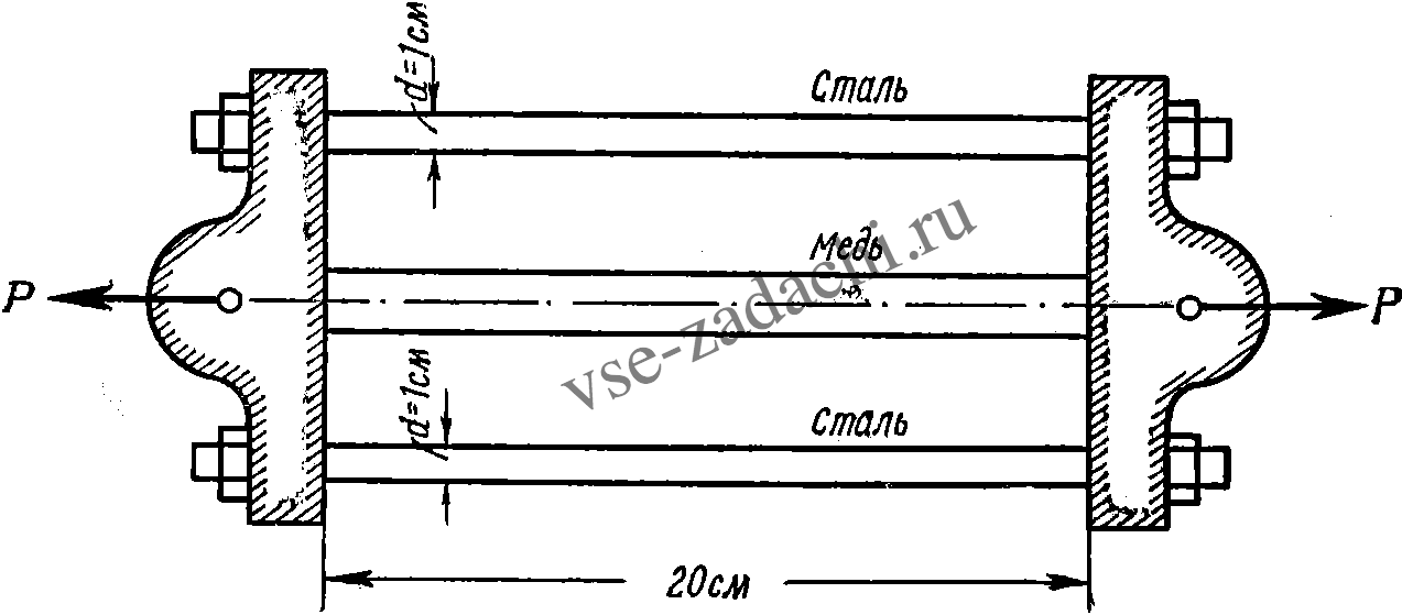 Задача 5-1-5-29 | Сопротивление материалов