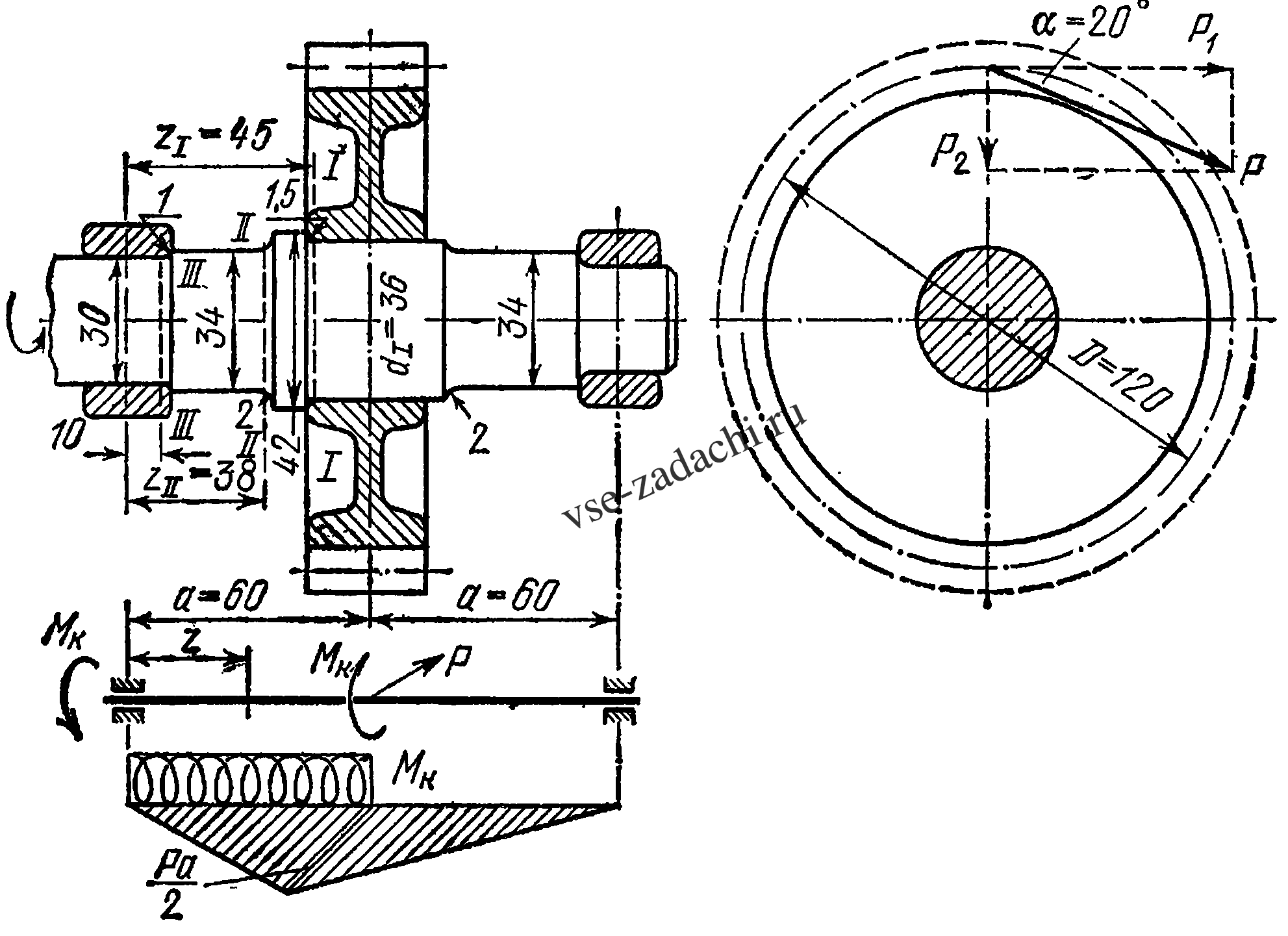 Задача 5-10-1-5 | Сопротивление материалов