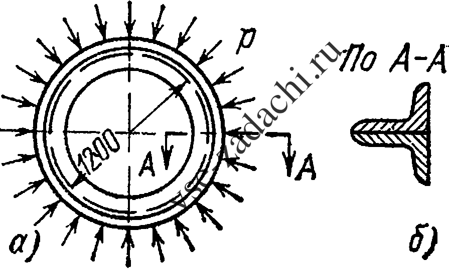 Задача 5-11-6-8 | Сопротивление материалов