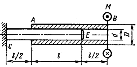 Задача 5-2-4-15 | Сопротивление материалов
