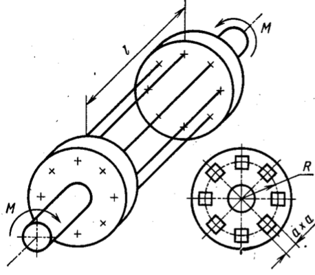 Задача 5-2-5-22 | Сопротивление материалов