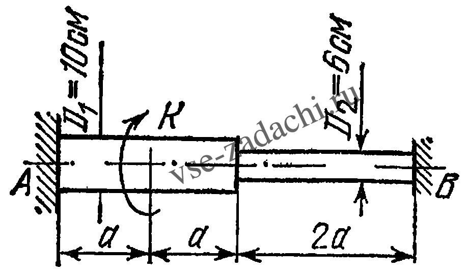 Задача 5-2-5-3 | Сопротивление материалов