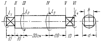 Задача 5-2-6-36 | Сопротивление материалов