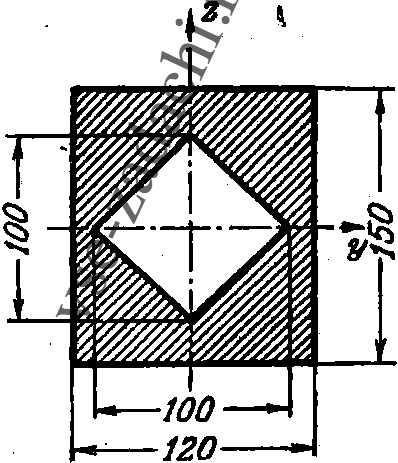 Задача 5-3-2-14 | Сопротивление материалов