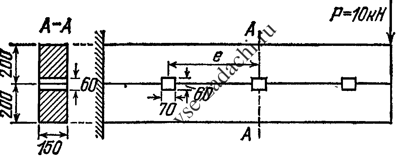 Задача 5-4-3-14 | Сопротивление материалов