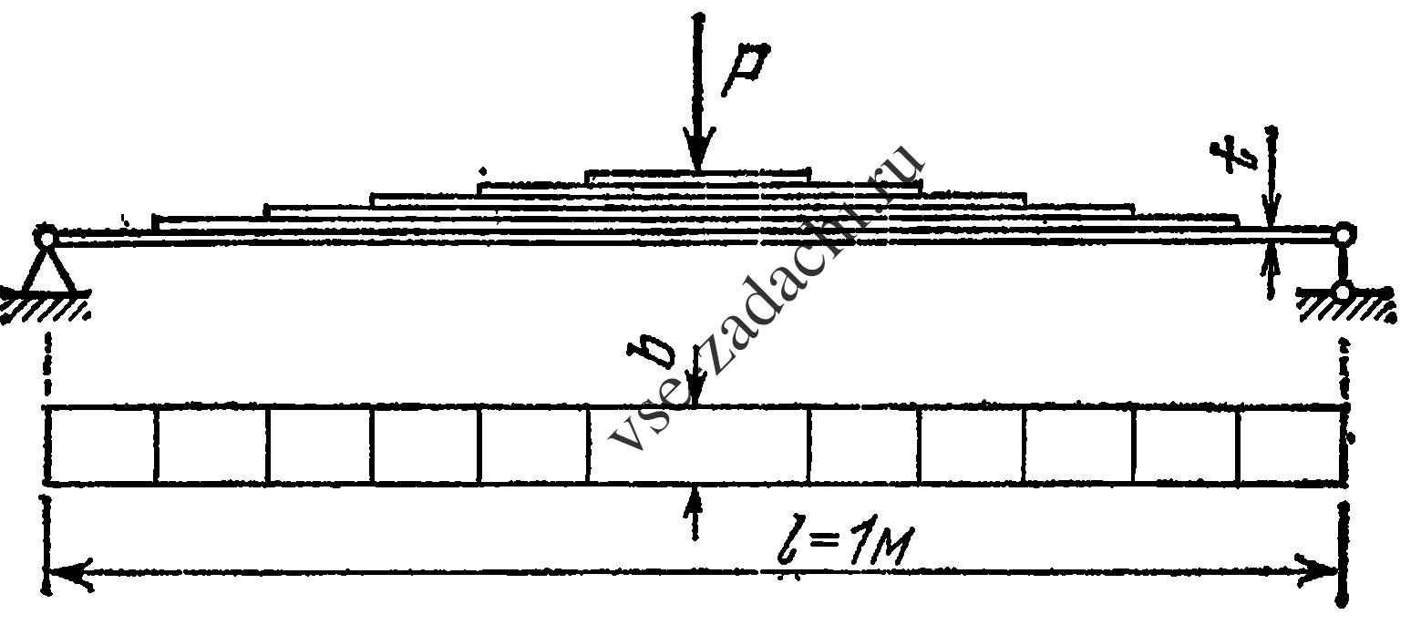 Задача 5-4-3-16 | Сопротивление материалов
