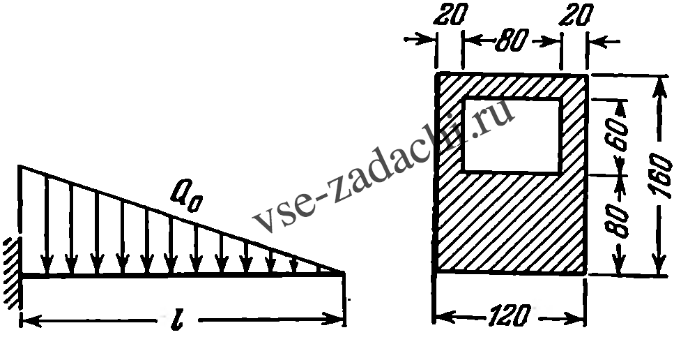 Задача 5-4-3-36 | Сопротивление материалов
