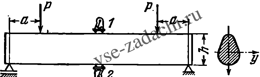 Задача 5-4-3-37 | Сопротивление материалов