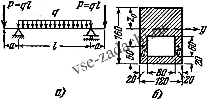 Задача 5-4-3-47 | Сопротивление материалов