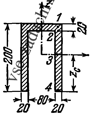 Задача 5-4-3-49 | Сопротивление материалов