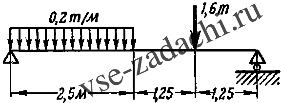 Задача 5-4-3-63 | Сопротивление материалов