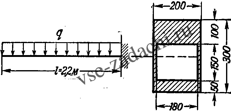 Задача 5-4-3-71 | Сопротивление материалов
