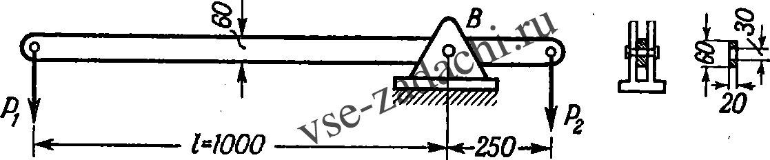 Задача 5-4-3-73 | Сопротивление материалов