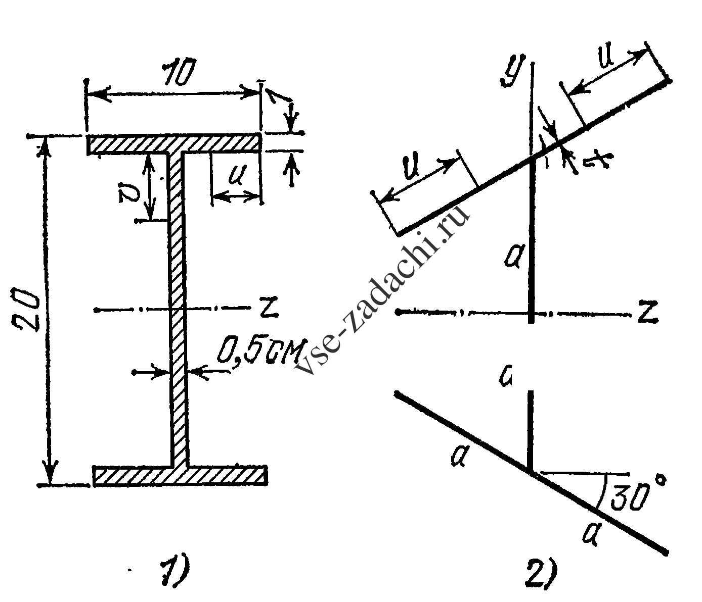 Задача 5-4-4-1 | Сопротивление материалов