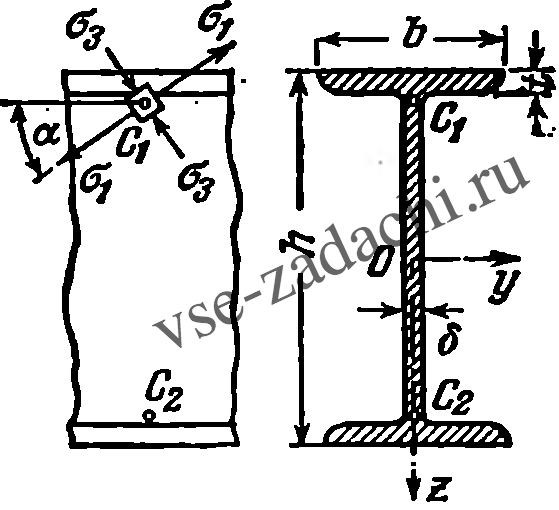 Задача 5-4-4-13 | Сопротивление материалов