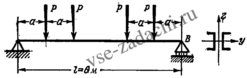 Задача 5-4-5-26 | Сопротивление материалов