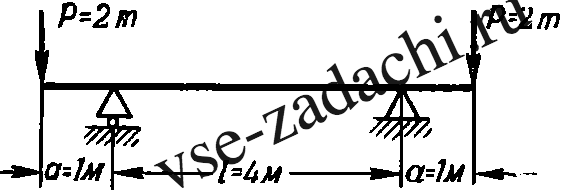 Задача 5-5-1-124 | Сопротивление материалов