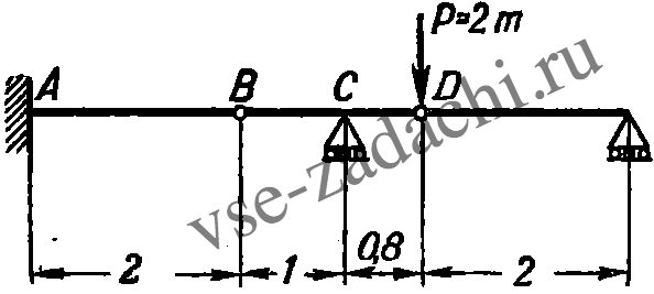 Задача 5-5-1-131 | Сопротивление материалов