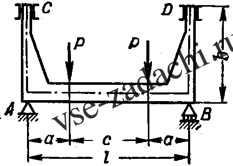 Задача 5-5-1-133 | Сопротивление материалов