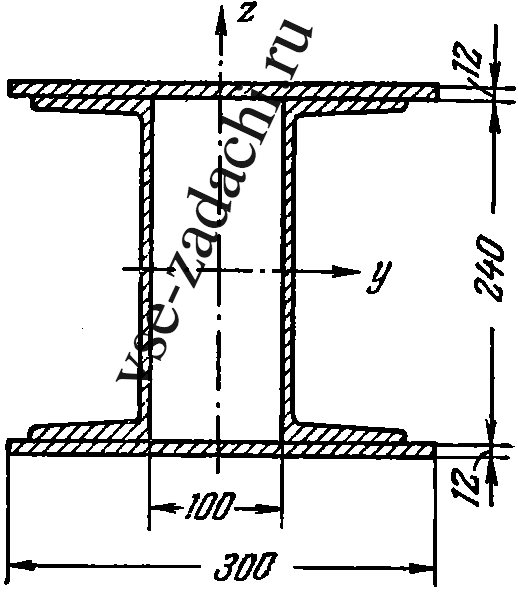Задача 5-5-10-13 | Сопротивление материалов