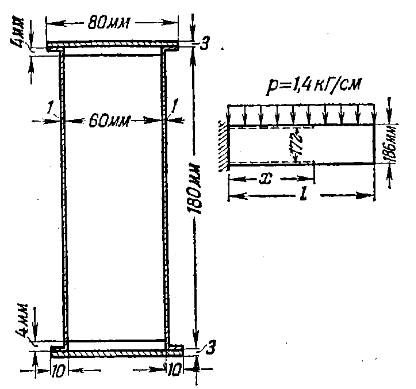 Задача 5-5-10-32 | Сопротивление материалов