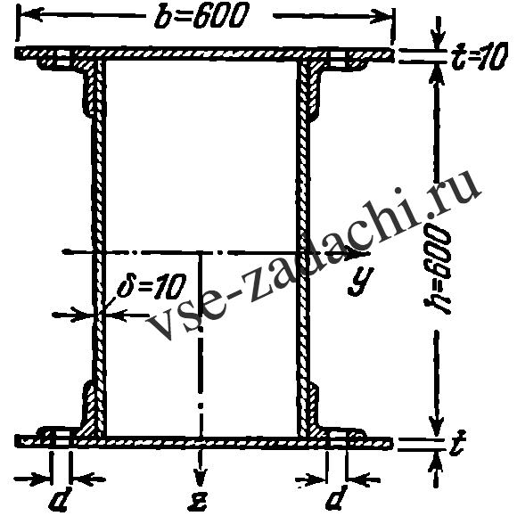 Задача 5-5-10-5 | Сопротивление материалов