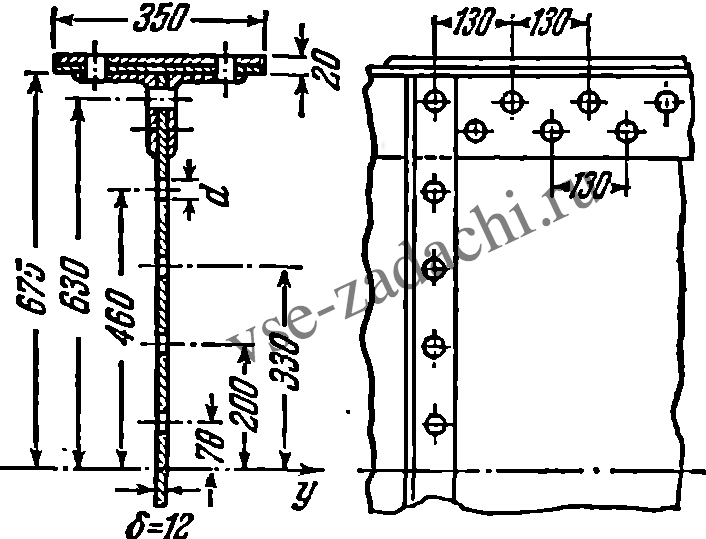 Задача 5-5-10-6 | Сопротивление материалов