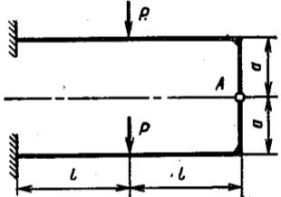 Задача 5-5-11-10 | Сопротивление материалов