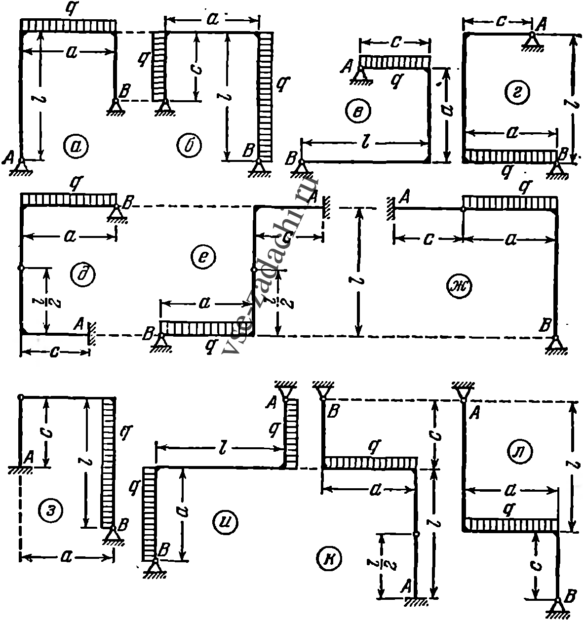 Задача 5-5-11-5 | Сопротивление материалов