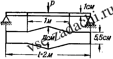 Задача 5-5-2-33 | Сопротивление материалов