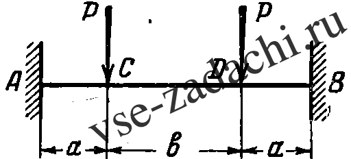 Задача 5-5-3-55 | Сопротивление материалов