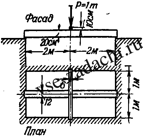 Задача 5-5-3-58 | Сопротивление материалов
