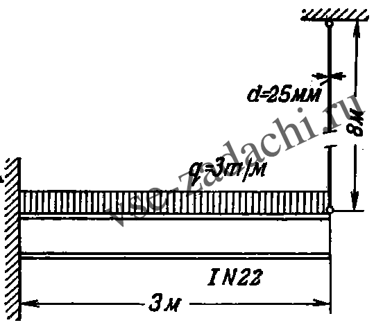 Задача 5-5-3-67 | Сопротивление материалов