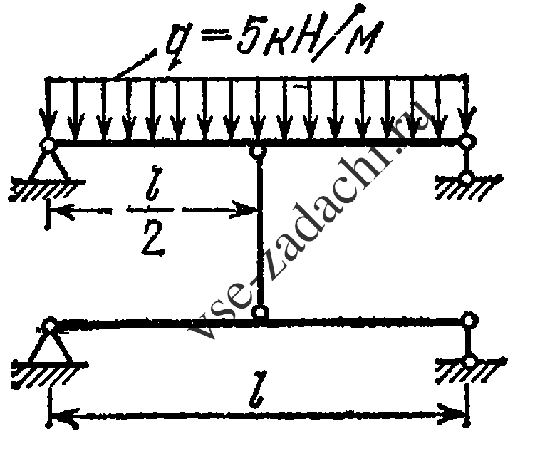Задача 5-5-3-9 | Сопротивление материалов