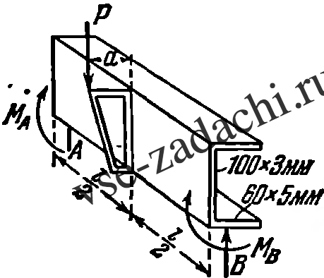 Задача 5-6-10-10 | Сопротивление материалов