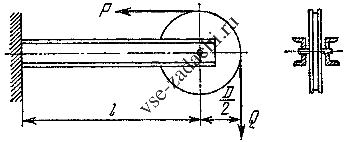 Задача 5-6-2-11 | Сопротивление материалов