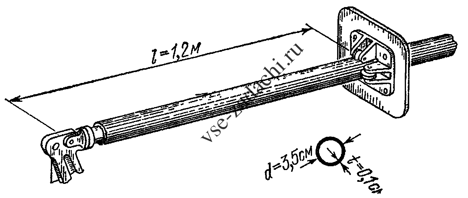 Задача 5-7-1-10 | Сопротивление материалов