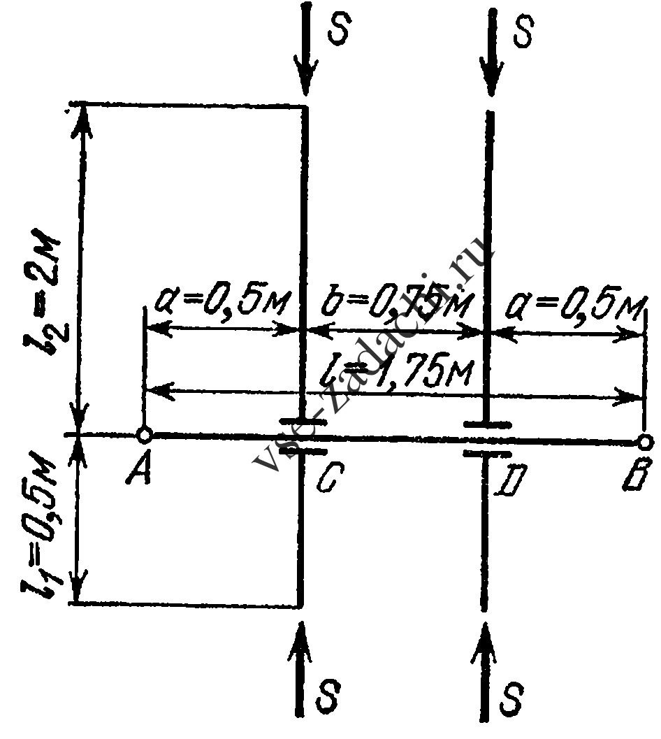 Задача 5-7-4-15 | Сопротивление материалов