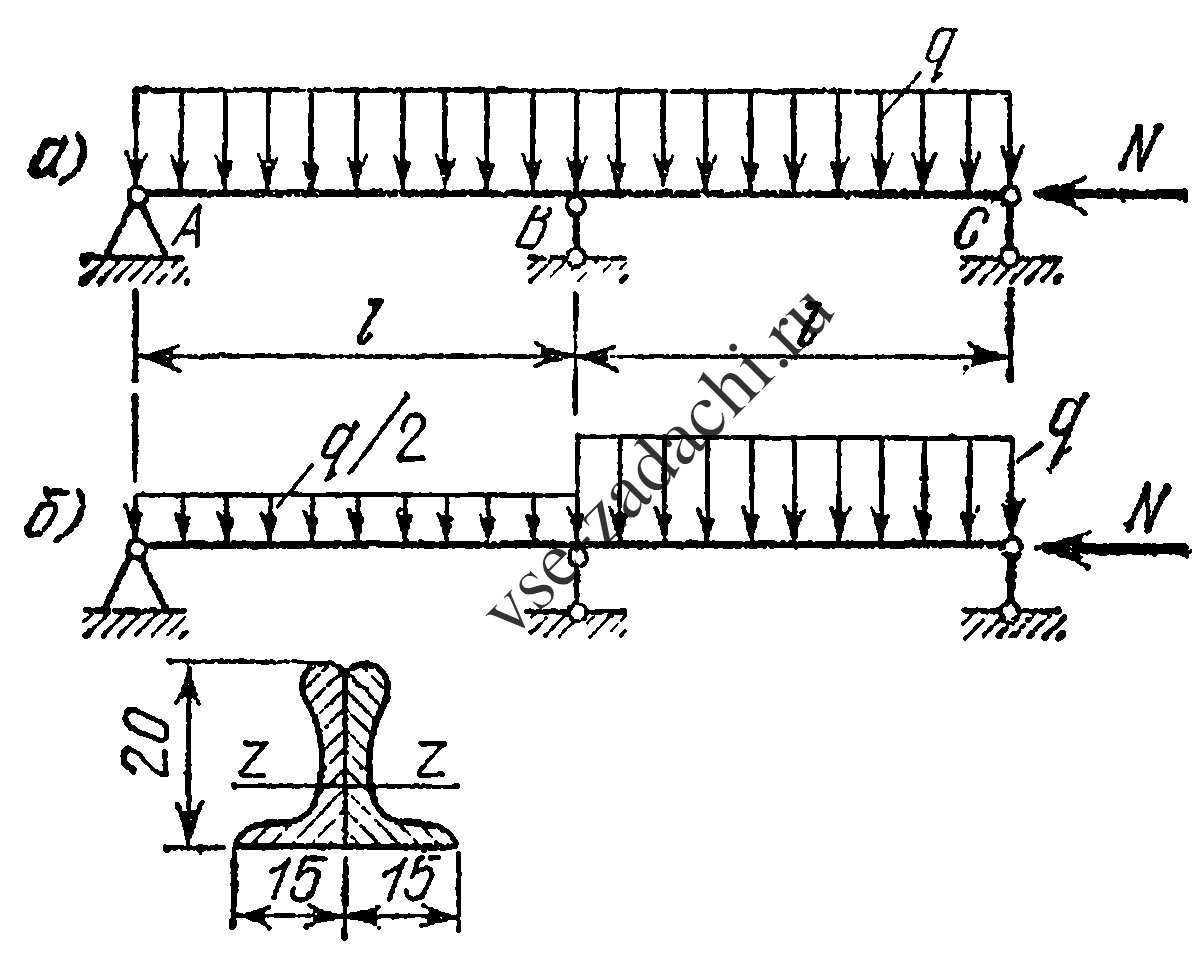 Задача 5-7-5-10 | Сопротивление материалов