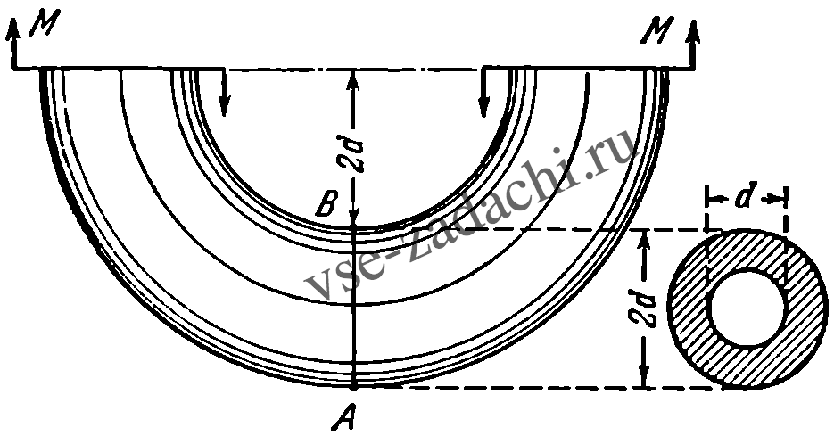 Задача 5-8-3-8 | Сопротивление материалов