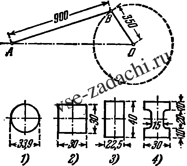 Задача 5-9-1-23 | Сопротивление материалов