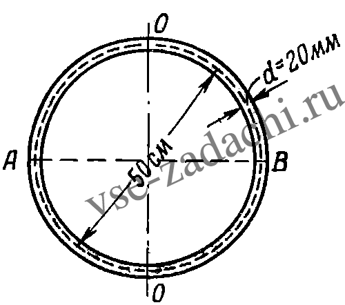 Задача 5-9-1-44 | Сопротивление материалов