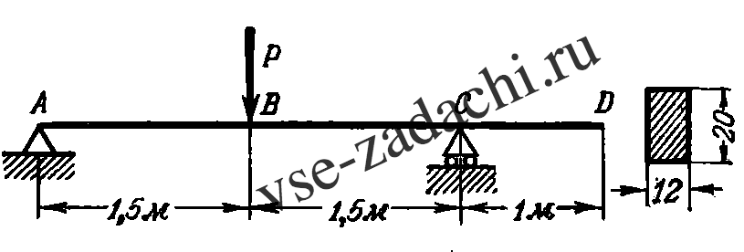 Задача 5-9-5-44 | Сопротивление материалов
